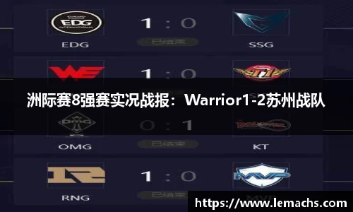 洲际赛8强赛实况战报：Warrior1-2苏州战队